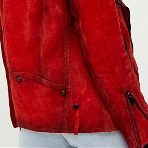 Free People Jealousy Suede Moto Jacket - Picture 4 of 13